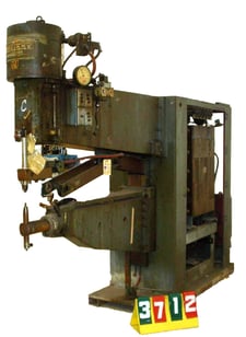 90 KVA Sciaky #PMCO.2STK-90-54-10, press spot welder, 54" throat, 10" cylinder, 440/460/480 V., 3 phase, #3712