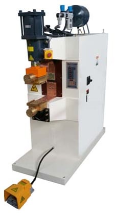 Heron #DR-6000, 6 KJ capacitor discharge projection welder, foot switch, 440/460/480 V., 1 phase, brand new