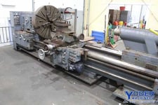 39" x 96" Poreba #TR-100B1, gap bed engine lathe, 28-1/4" SOCS, 4-jaw 39" chuck, #71534