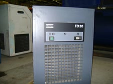 64 cfm Atlas Copco #FD30 CSA/Ul, 188 psi, compressed air dryer, s/n 554729, 2000