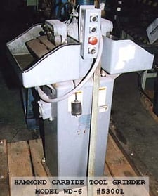 Hammond #WD-6, carbide tool grinder, serial #1497