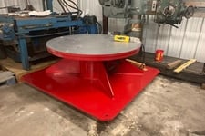 20000 lb. Aronson #FT-200, 12" C.G., flat floor turntable for welding & preheating