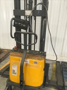 Electric Stacker, Northern Industrial Toooks #CTD10B, 2200 lb. capacity, 98.4"fork height, 19.7"load center