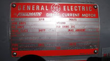 150 HP 1800 RPM General Electric, Frame 409ATY, TEUCBB, 500 VA, 200 VF, New Surplus