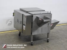 Urschel #QuantiCut, Stainless Steel, dicer, slicer, strip cutter with inclined feeder, crosscut & circular