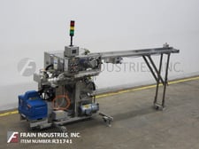 MGS #RPP-42IT Top Sorter, high speed (4) head rotary, pick and place coupon feeder, 40-240 cycles/minute with
