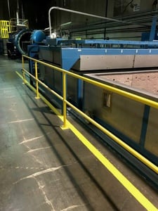 Bending oven, Casso-Solar Corp., 1600 Degrees Fahrenheit, 120" x156" heated, 144" x108" glass size