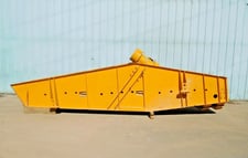 48" IFE #US1250x5000FSV-LM875T Linear Motion vibrating screener, 7.5mm stroke, 48" W deck, 2011