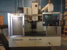 Kitamura #MyCenter-3X, 30" X, 18" Y, 18" Z, 10000 RPM, BT-40,20+1 side mount tool changer, under power, 1994