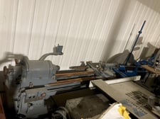 14" x 40" South Bend, geared head, 14" swing, 1" spindle hole, taper attach., tailstock, ser.MA2429A1