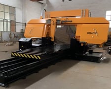 39-3/8" D-F #V6-G42100, double column, hydraulic automatic band sawing machine, new