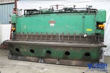 3/8" x 16' Pacific #375R16, hydraulic shear, 48" FOPBG, 18" throat, hydraulic holddowns, 30HP, #58243