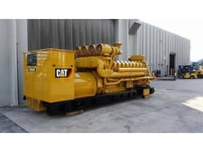 Caterpillar #C175-16, 50 Hz, diesel stand-by generator set, 2290 hours, 2007/2010 (2 available)