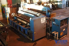 18" -72" x .025" -.120" Guild #WS-150-75, shear end welder, Miller Sycrowave 350, #65459