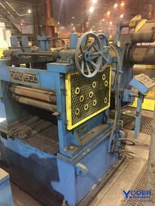 24" x .210" Pro-Eco #FSG-5-5-25, 5-roll straightener, 5" roll diameter, hydraulic peeler, #65852