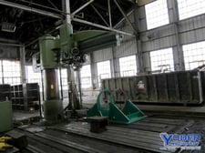10' -26" Carlton #5A, radial drill, 130" x57" base, #6MT, power elevation & clamping, 30HP, #67016