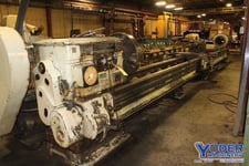 34" x 384" Lehmann #32, engine lathe, 24" SOCS, 4-jaw 28" chuck, steady rests, 25 HP, #71833