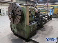 40" x 160" Timemaster #4000/5000, engine lathe, 28" SOCS, 3 & 4-jaw chuck, 25HP, #72448