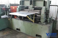 48" McKay 7 roll backed up straightener, 16 gauge capacity, 2-1/2" roll diameter, L-R, 25 HP, #64602