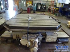 80" x 80" Skoda #E20, powered rotary table, 44000 lb.capacity, #66505