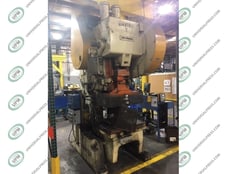 75 Ton, Minster #7, Die-Namic geared OBI press, 6" stroke, 21" Shut Height, 3.75" adj., Cieco PCI-100, air