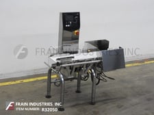 Ishida #DACS-GN-S015-SS-1, automatic, (3) zone, 304 Stainless Steel checkweigher, 300 FPM, control panel