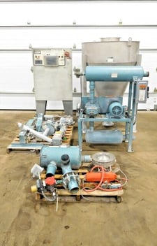 Smoot, Vacuum transfer system w/weighing system, 26 cu.ft., Control cabinet, blower package, more