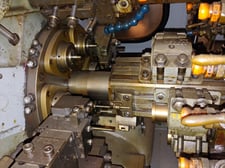 Acme-Gridley #RA-6 , 9/16" capacity, automatic screw machine, flat main tool slide, air lock up, spiral chip
