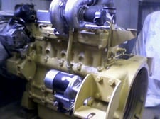 63 HP Caterpillar #3034, 2600 RPM, factory remanufacturerd, with one year unlimited hours warranty, #7123