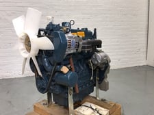 39.9 HP Kubota #V2203, 2800 RPM, complete remanufactured engine, exchange with one year parts warranty, #2203R