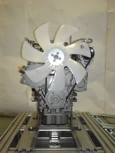 25 HP Yanmar #3TNV76-CSA, factory new, 25 HP at 3200 RPM generator set, #1415