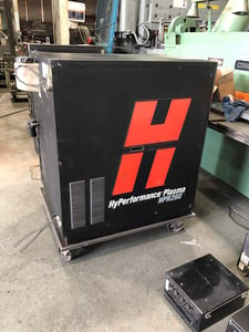 Hypertherm #HPR260, 260 amp HyDefinition plasma power source, ignition console, manual gas mix console