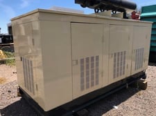 175 KW Generac #99A06039, Natural gas generator set, 480 Volts, 3-phase, 498 hours, spark ignited, 1999