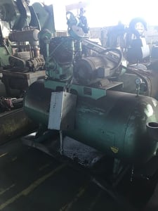 10 HP Speedaire, Piston Type Air Compressor Tank Mounted