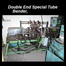 Double End Special tube bender, 10 HP, hydraulic tank, electrical panel, push button control panel, parts