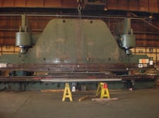 1500 Ton, Cincinnati #1500H-22, hydraulic, 36' overall, 272" between housing, 18" stroke, 24" open height