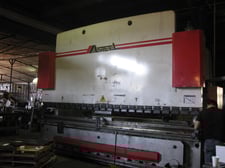 600 Ton, Masteel #MBHSP16600, hydraulic, 16' overall, 150" between housing, 2-Axis Back Gauge, Siemens