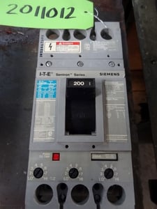 250 Amps, Siemens ITE, FD63F250 Sentron Series Circuit Breaker