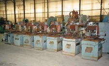 1 Ton, Rafter, 2-post air cut-off press, 1 -1/8" stroke, 4" Shut Height, 10" die slide, 8-1/2" between posts