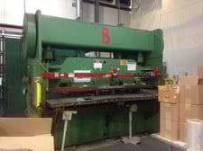 100 Ton, Chicago Dreis & Krump #100-36-120, OBI press, 6" stroke, 14" Shut Height, 4" adjustment, air clutch