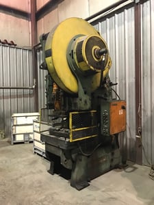 90 Ton, USI Clearing #P-701, OBI press, 6" stroke, 18" Shut Height, 38" x 26" bed, 40 SPM