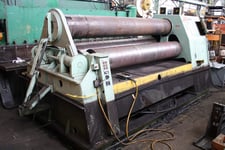10' x 1-1/2" Roundo, hydraulic double pinch plate roll