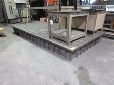 78.5" x 157.5" Grid type layout surface table