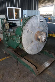 Lovat rotating welding positioner, 3-jaw 12" chuck, varable speed control