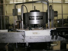 Krones #Canmatic-18, hot glue labeler, 100-600 containers/minute, AB SLC 5/01 PLC, #1472