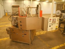 Zed Industries #15-CRS-6, automated, rotary blister sealer, 14" x15" max sealing area, 6 stations, 100 psi