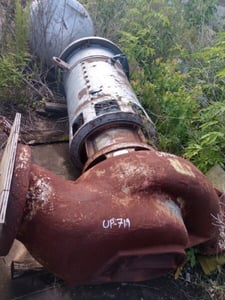 5000 GPM @ 84' TDH, United, 12" IL, 1185 RPM, #CUP-719