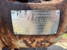 2775 GPM @ 30' TDH, Worthington, 12" MC-1, 870 RPM, #CUP-467