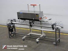 Bandrite #6000, automatic, continuous motion, band style, bag sealer, rated from 0-750" per minute, bag trim