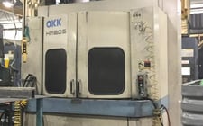 OKK #HM-80S, 60 automatic tool changer, 31.5" pallet, 39" X, 33" Y, 32" Z, 12000 RPM, #50, 30 HP, Fanuc 16iM